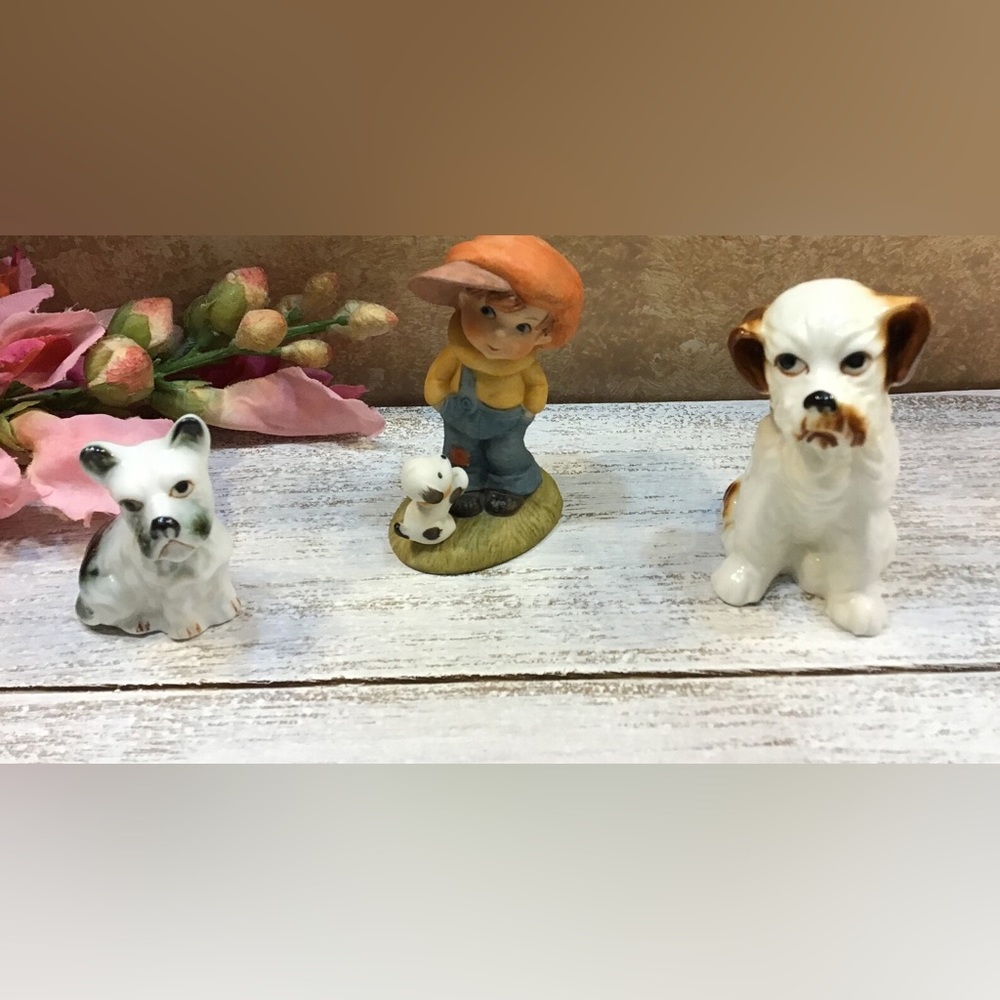 Vintage Lefton Dog Figurine